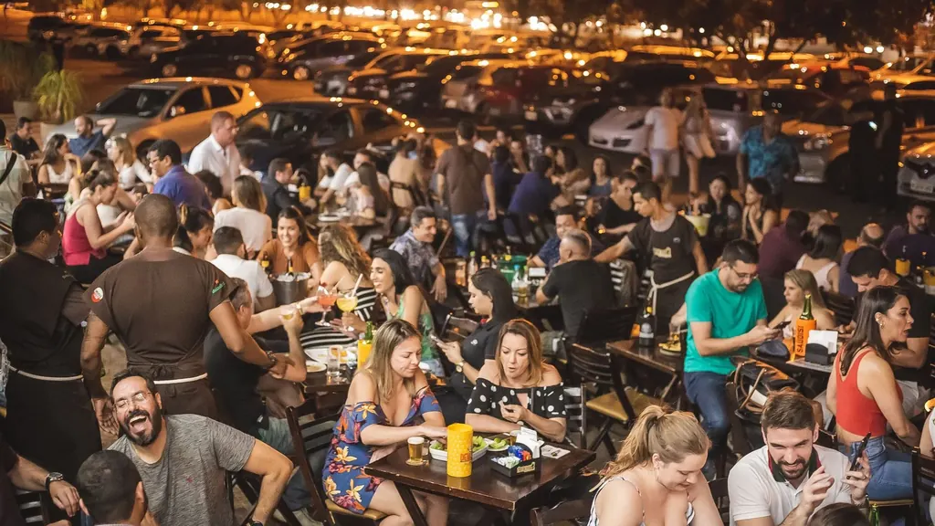 Casa cheia em noite de evento